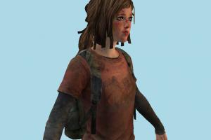 Ellie Injured ellie, tlou, the_last_of_us, girl, female, woman, lady, people, human, character, teen, teenager, young, cute